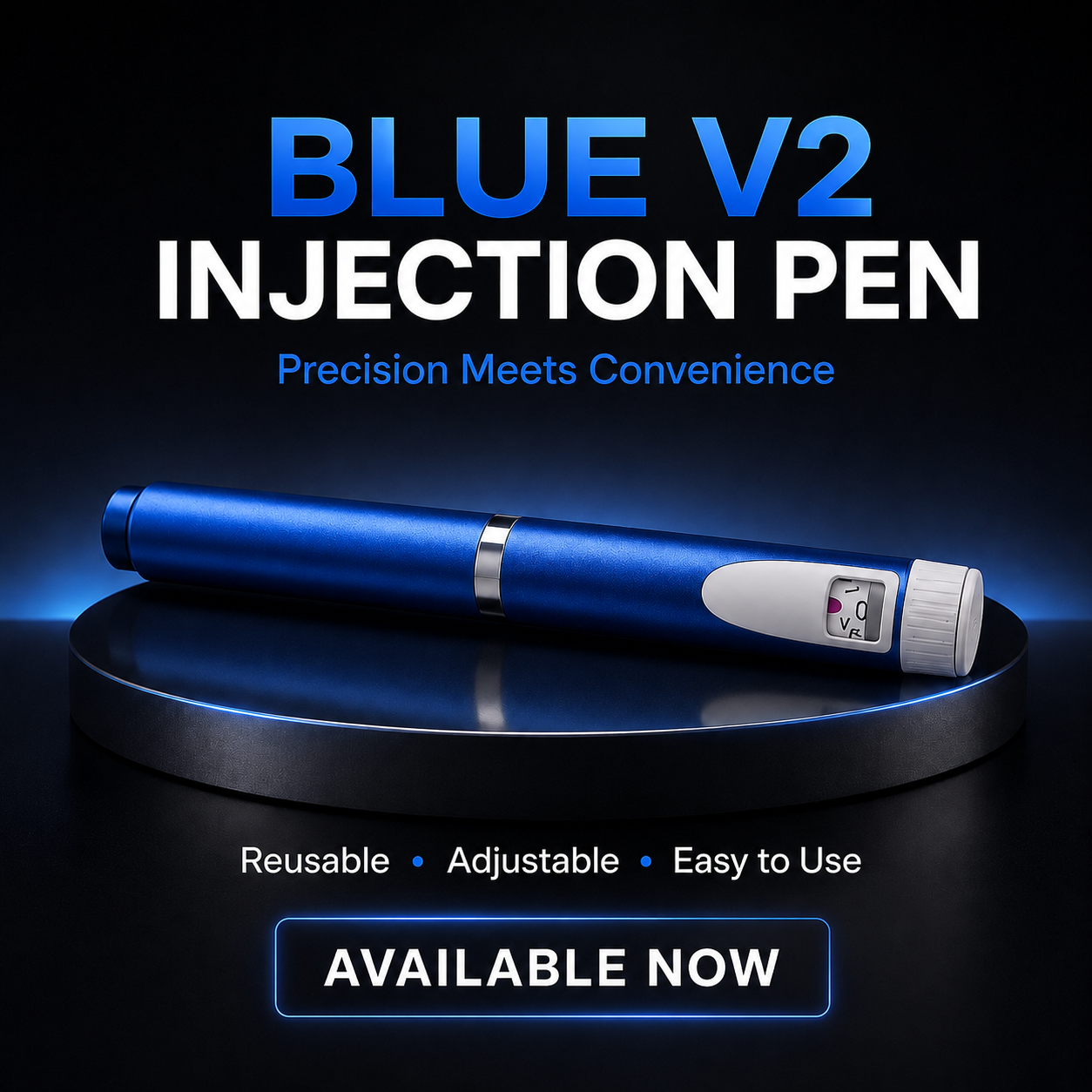 V2 PRECISION INJECTION PEN (Blue)